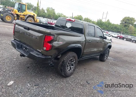 2025 Chevrolet Colorado 4Wd Zr2 из США, поврежденный, VIN 1GCPTFEK4S1183290